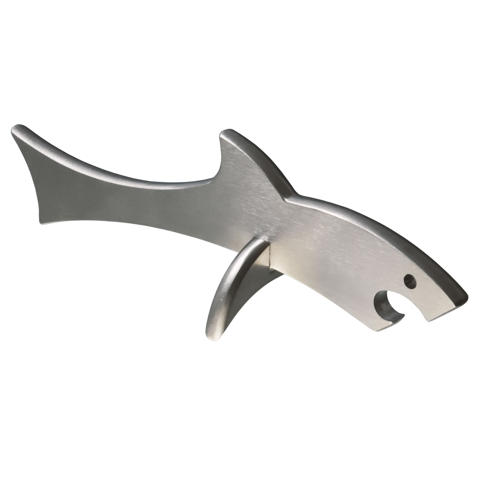 Flaschenöffner Hai Shark Edelstahl
