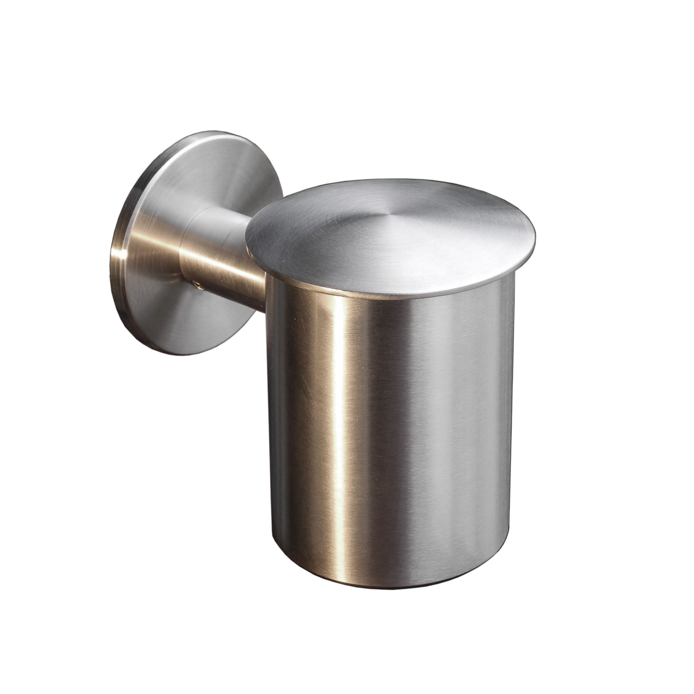 Wandaschenbecher Edelstahl "rund""