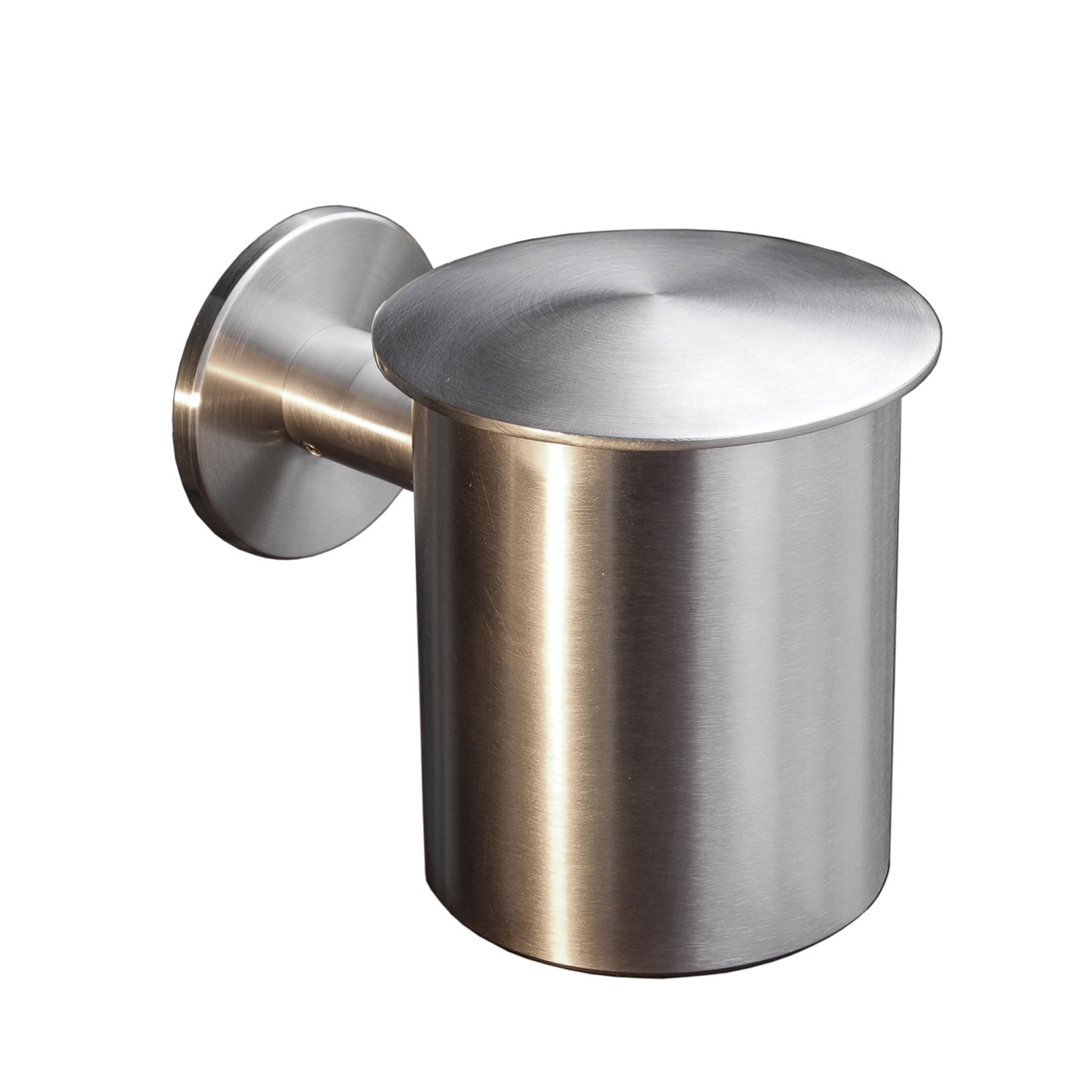 Wandaschenbecher Edelstahl "rund XL"