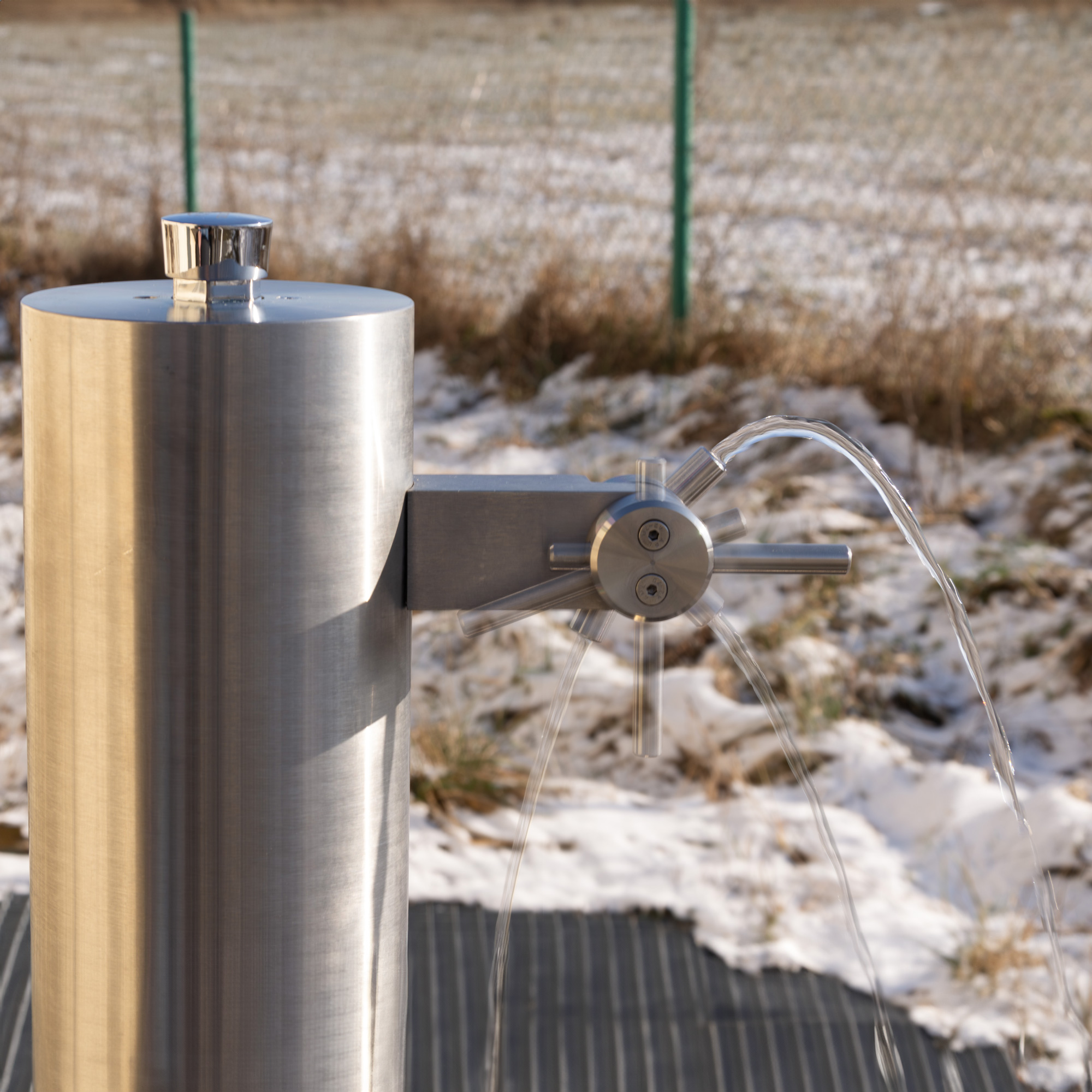Trinkbrunnen Edelstahl TBG-300