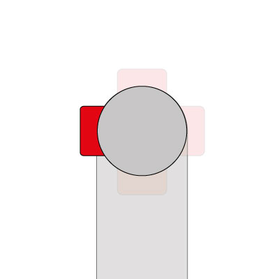Wasseranschluss - links | TYP-2 und TYP-3